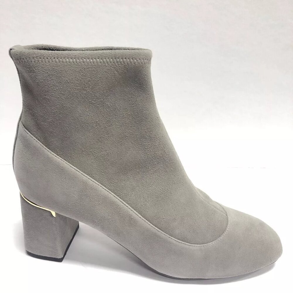 Cole Haan Women’s Laree Stretch Grey Ankle Booties, Size 9.5B